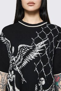 Dangerfield - Archangel Oversize Knit Jumper - black