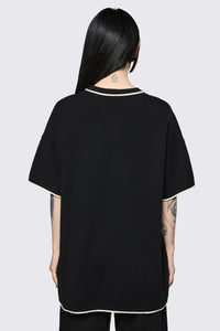 Dangerfield - Archangel Oversize Knit Jumper - black