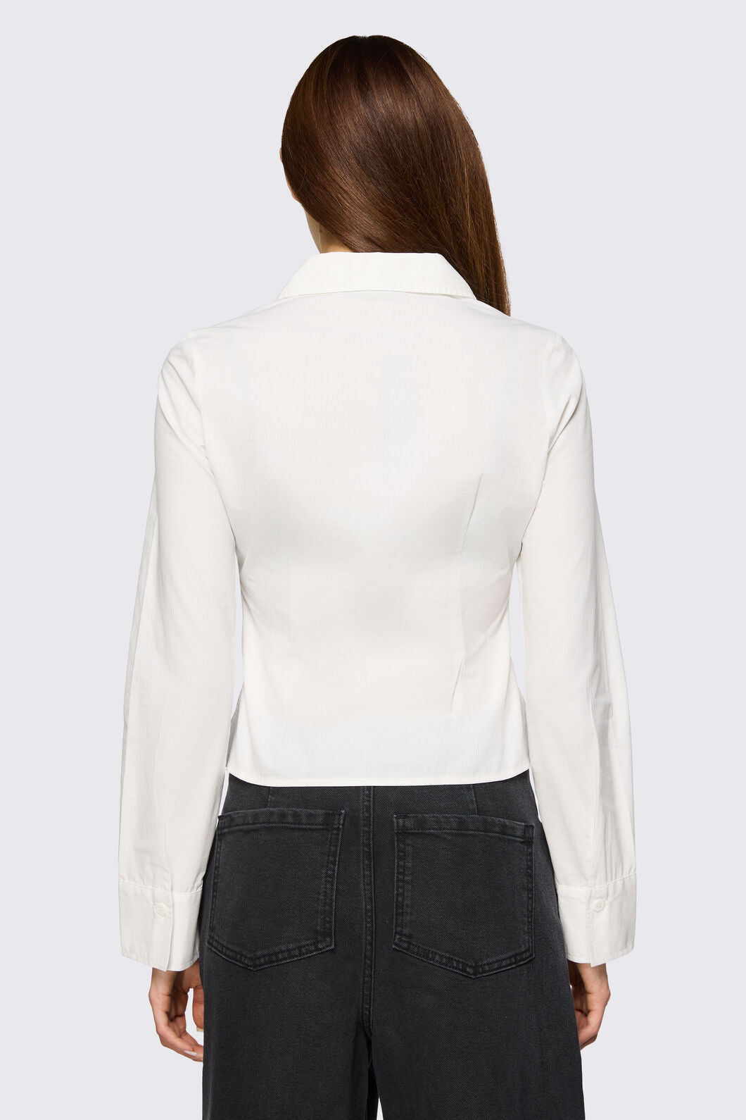 Dangerfield - Archangel Basic Low Cut Blouse - white