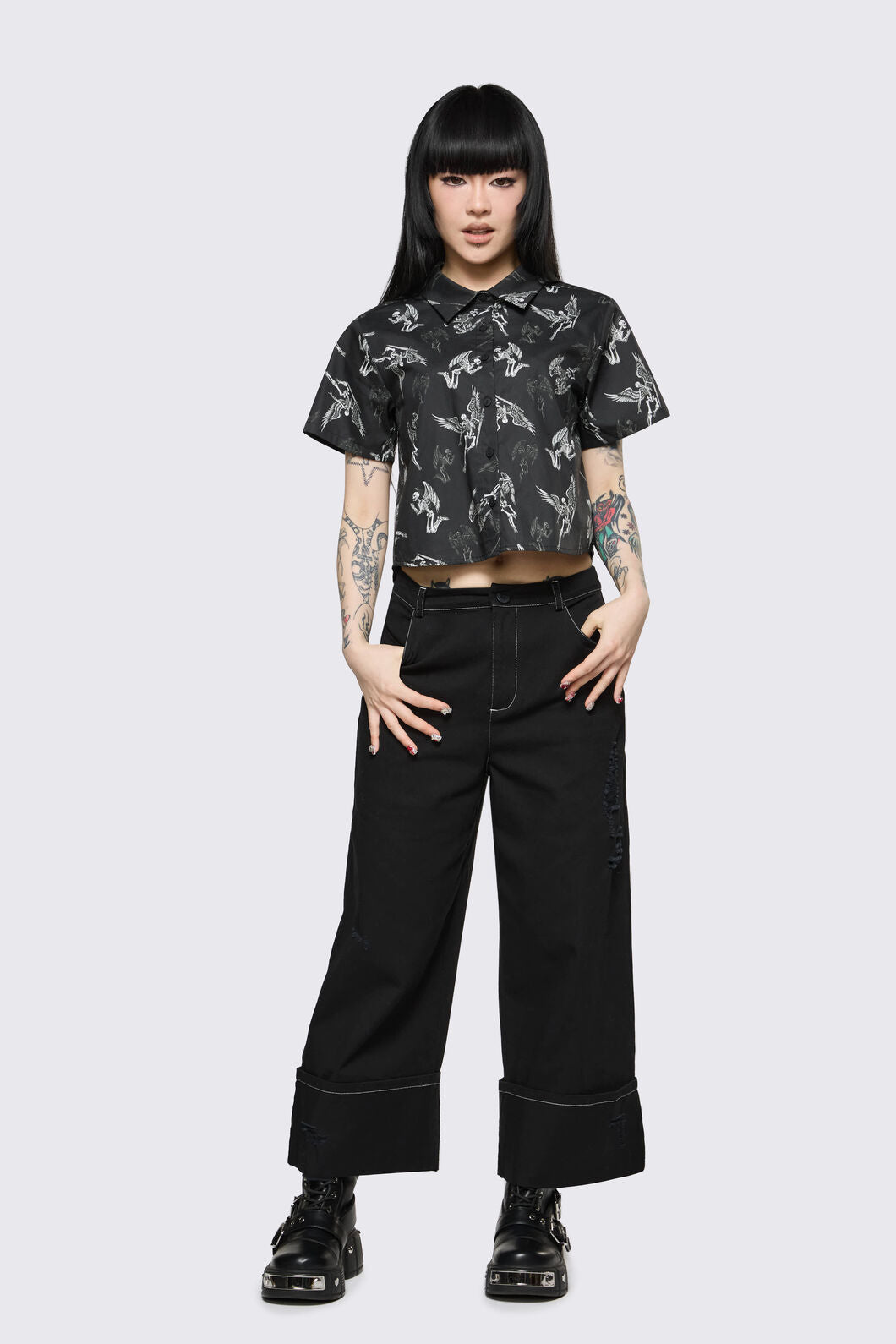 Dangerfield - Archangel Basic Goth Jeans - black