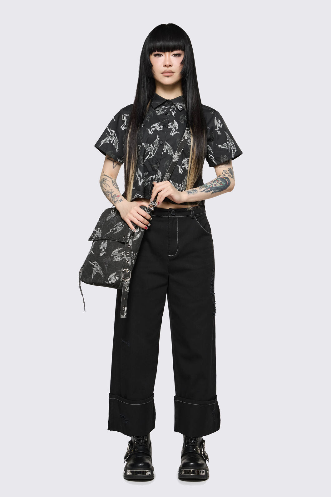 Dangerfield - Archangel Basic Goth Jeans - black