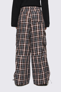 Dangerfield - Archangel Tartan Cargo Pant - brown