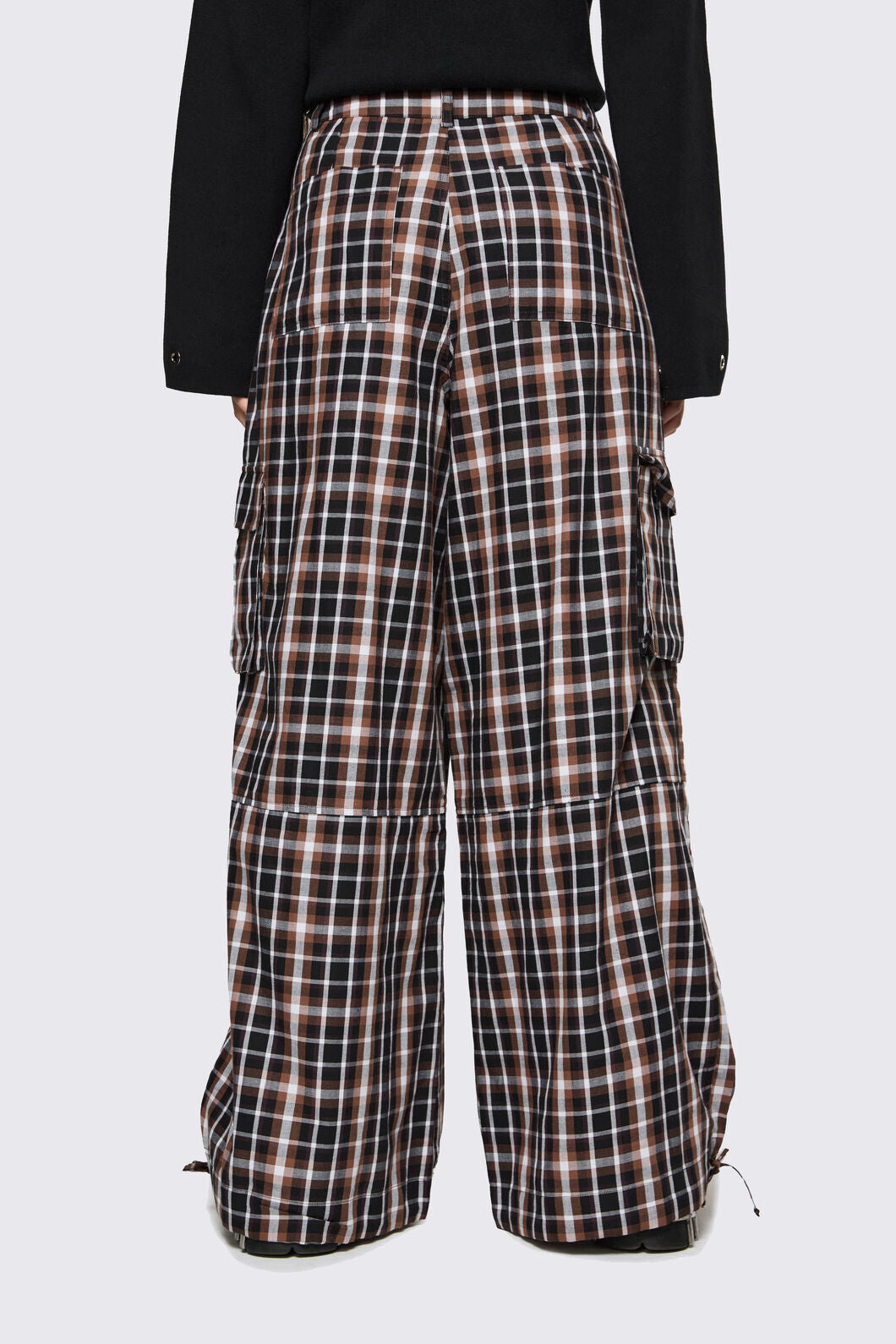 Dangerfield - Archangel Tartan Cargo Pant - brown