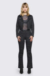 Dangerfield - Untamed Stripe Jacket - grey