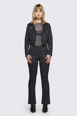 Dangerfield - Untamed Stripe Jacket - grey