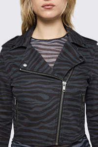 Dangerfield - Untamed Stripe Jacket - grey