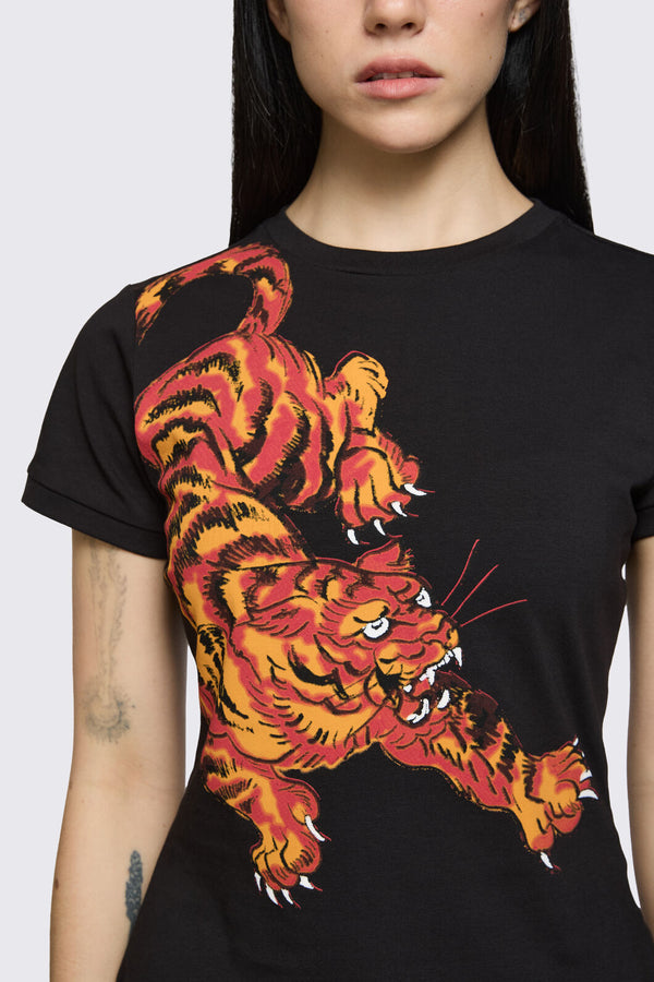 Dangerfield - Big Cat Tee - black