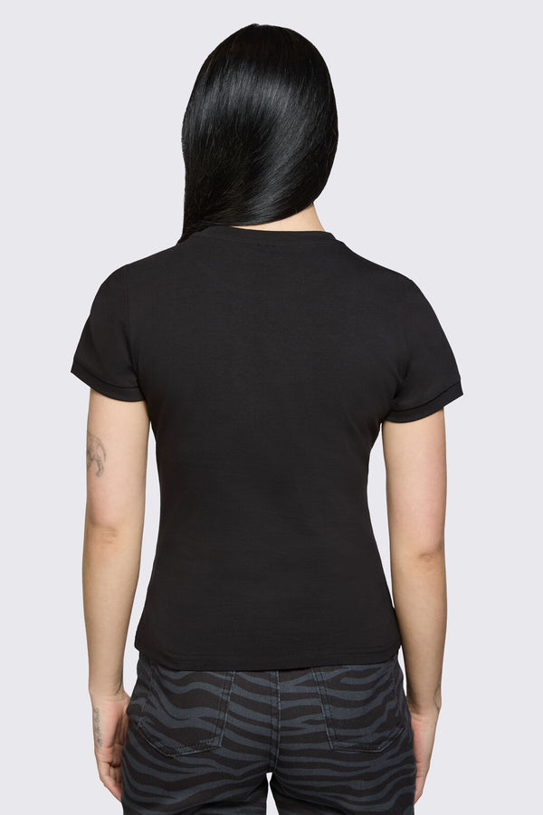 Dangerfield - Big Cat Tee - black