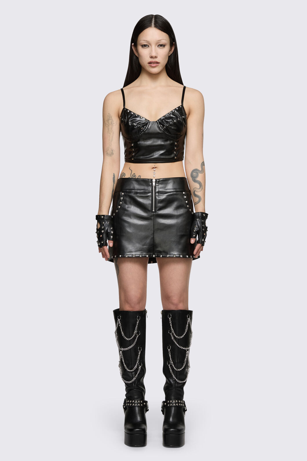 Dangerfield - Cindy Corset Top - black