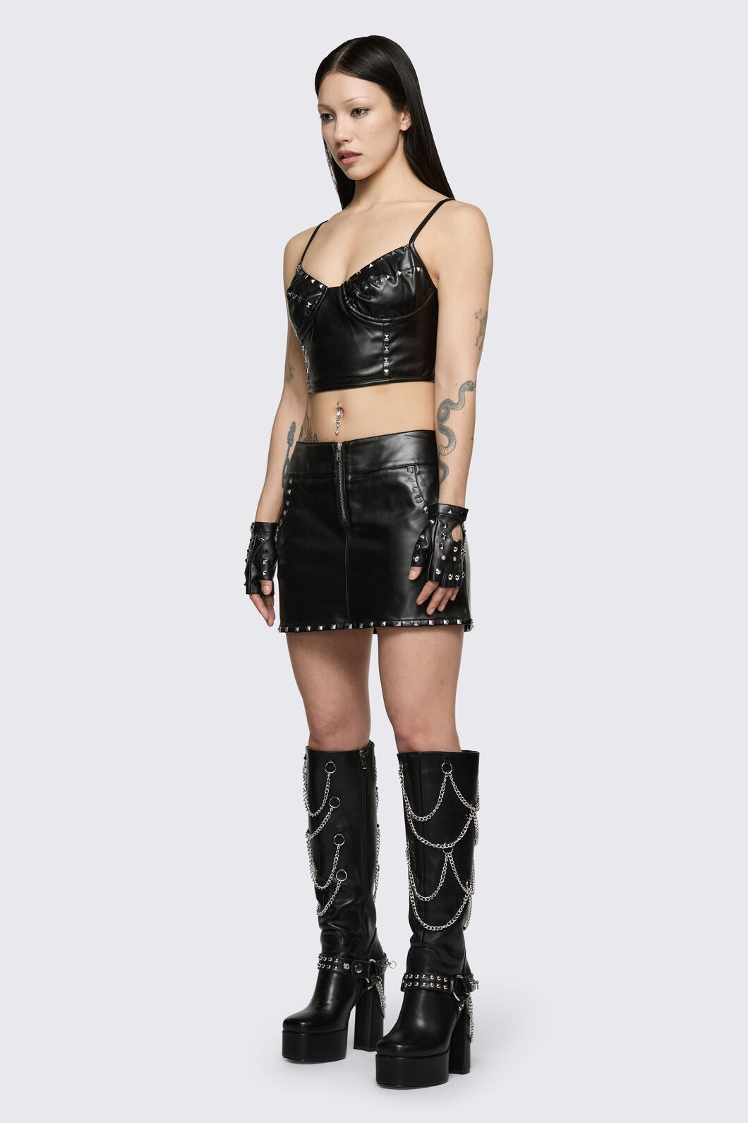 Dangerfield - Cindy Corset Top - black