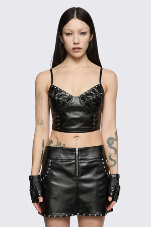 Dangerfield - Cindy Corset Top - black