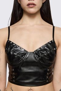 Dangerfield - Cindy Corset Top - black