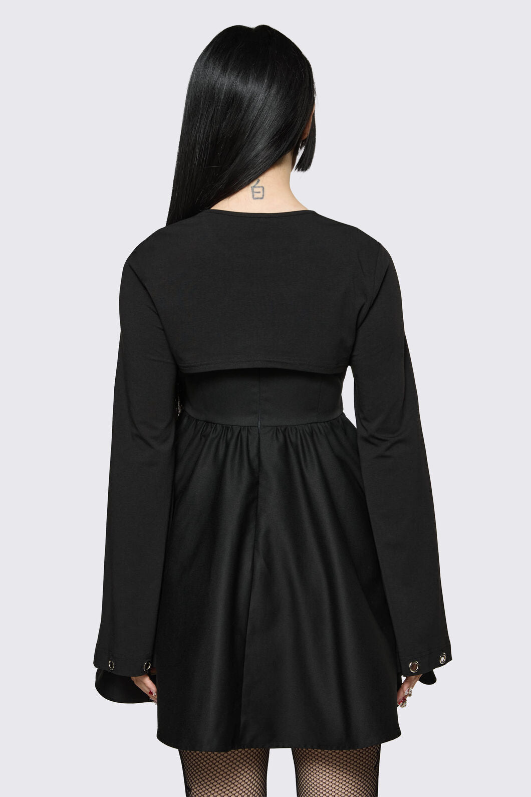 Dangerfield - Cindy Cut Out Sleeves - black