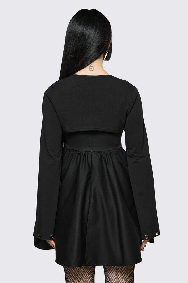Dangerfield - Cindy Cut Out Sleeves - black