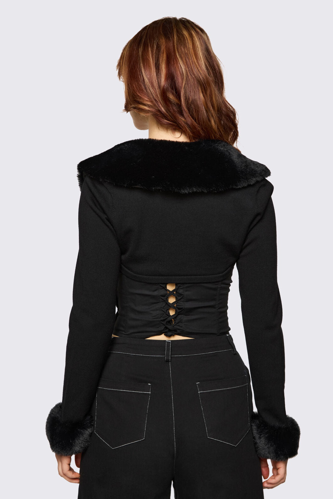Dangerfield - Cindy Trim Sleeves - black