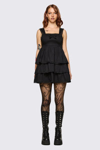 Dangerfield - Underdog Lacey Mini Dress - black