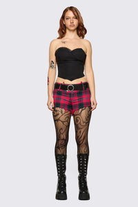 Dangerfield - Underdog Lacey Corset - black