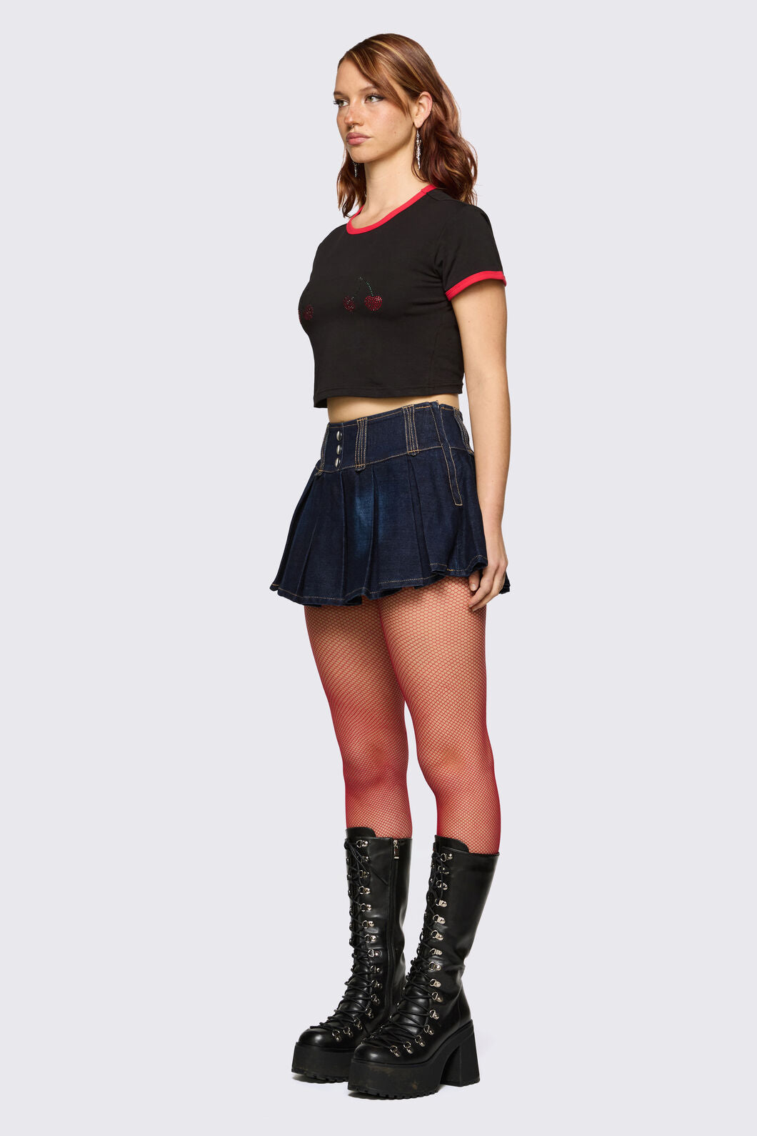 Dangerfield - Dizzy Denim Skort - navy