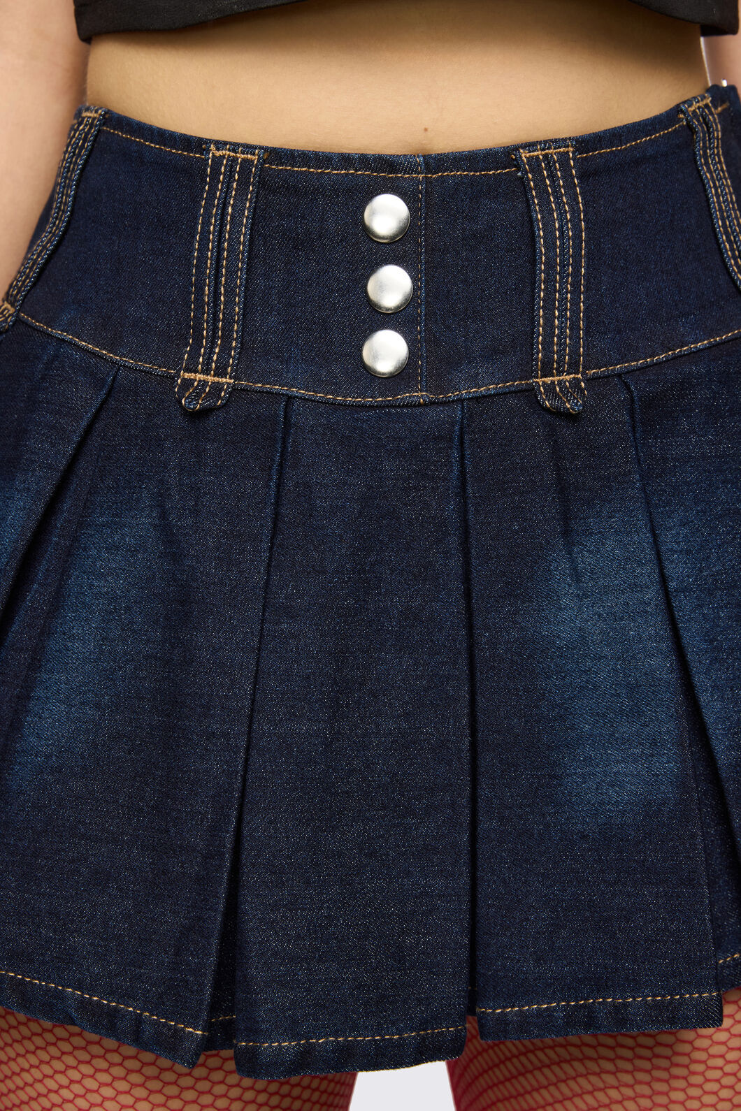Dangerfield - Dizzy Denim Skort - navy