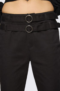 Dangerfield - Underdog Punk Capri Pant - black