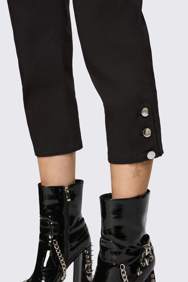 Dangerfield - Underdog Punk Capri Pant - black