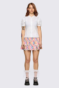 Dangerfield - Underdog Blouse - white