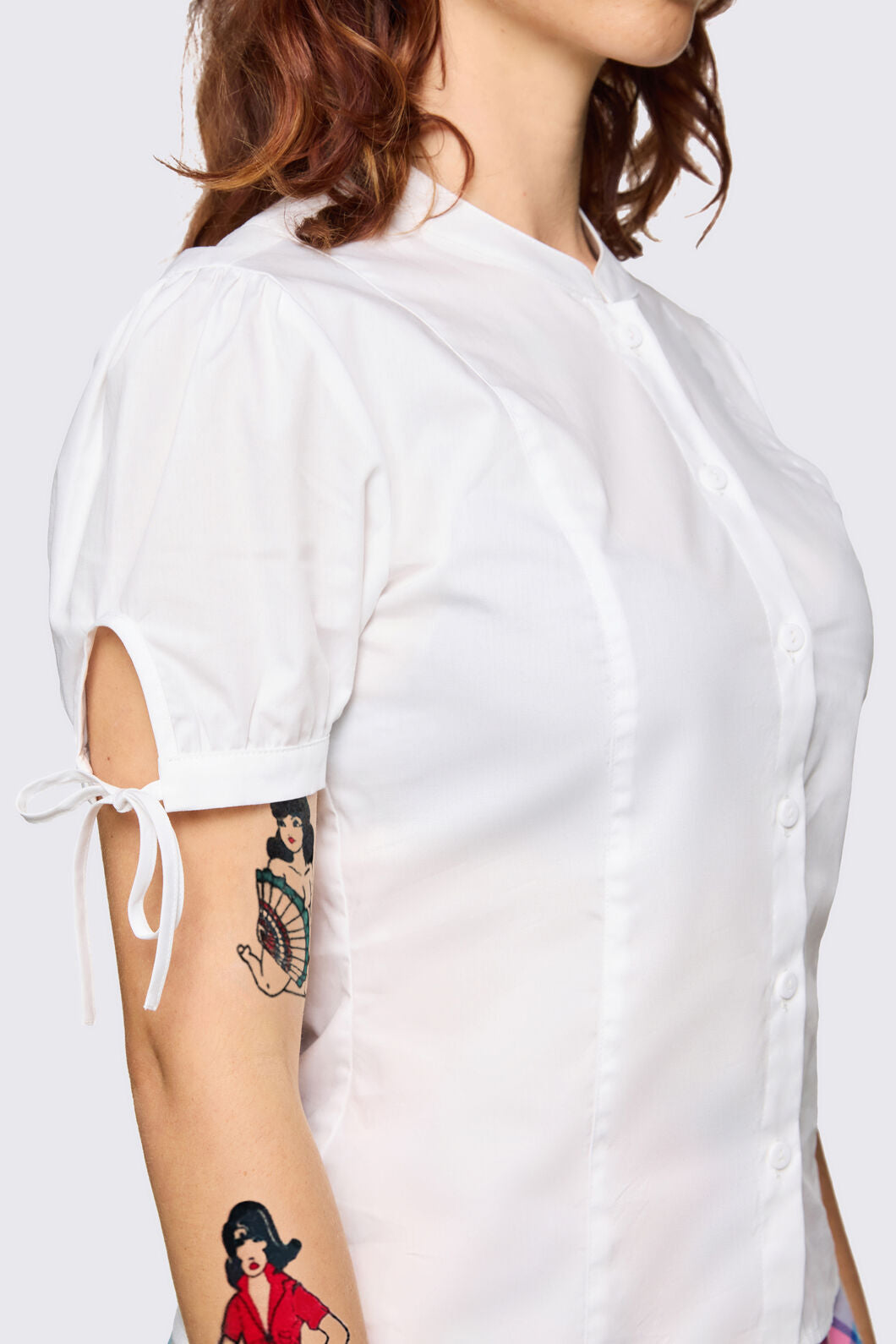 Dangerfield - Underdog Blouse - white