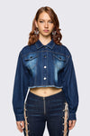Dangerfield - Dizzy Denim Jacket - navy