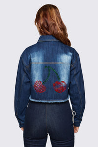 Dangerfield - Dizzy Denim Jacket - navy