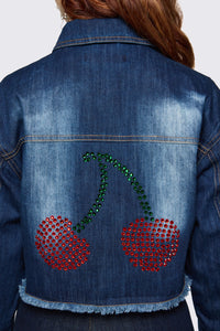 Dangerfield - Dizzy Denim Jacket - navy