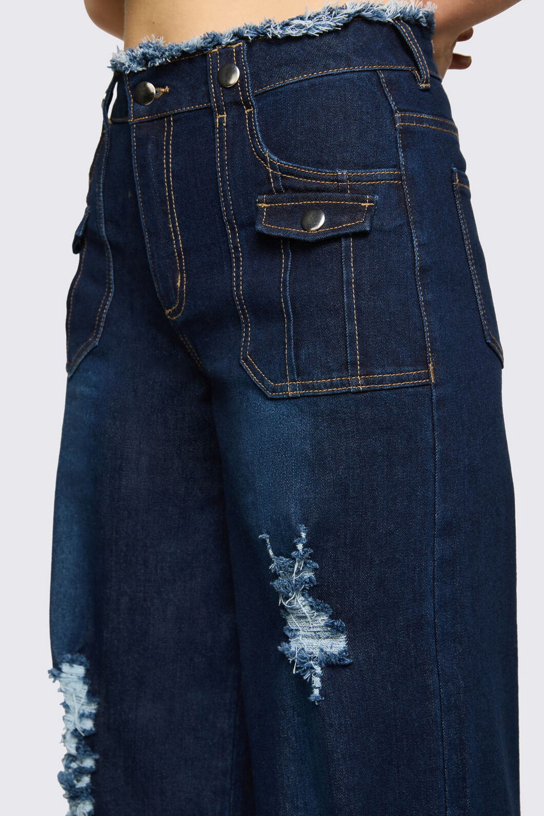 Dangerfield - Dizzy Distressed Jean - navy