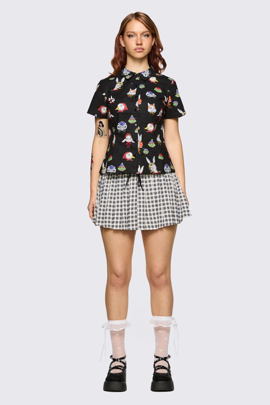 Dangerfield - Bonnet Cutie Blouse - black