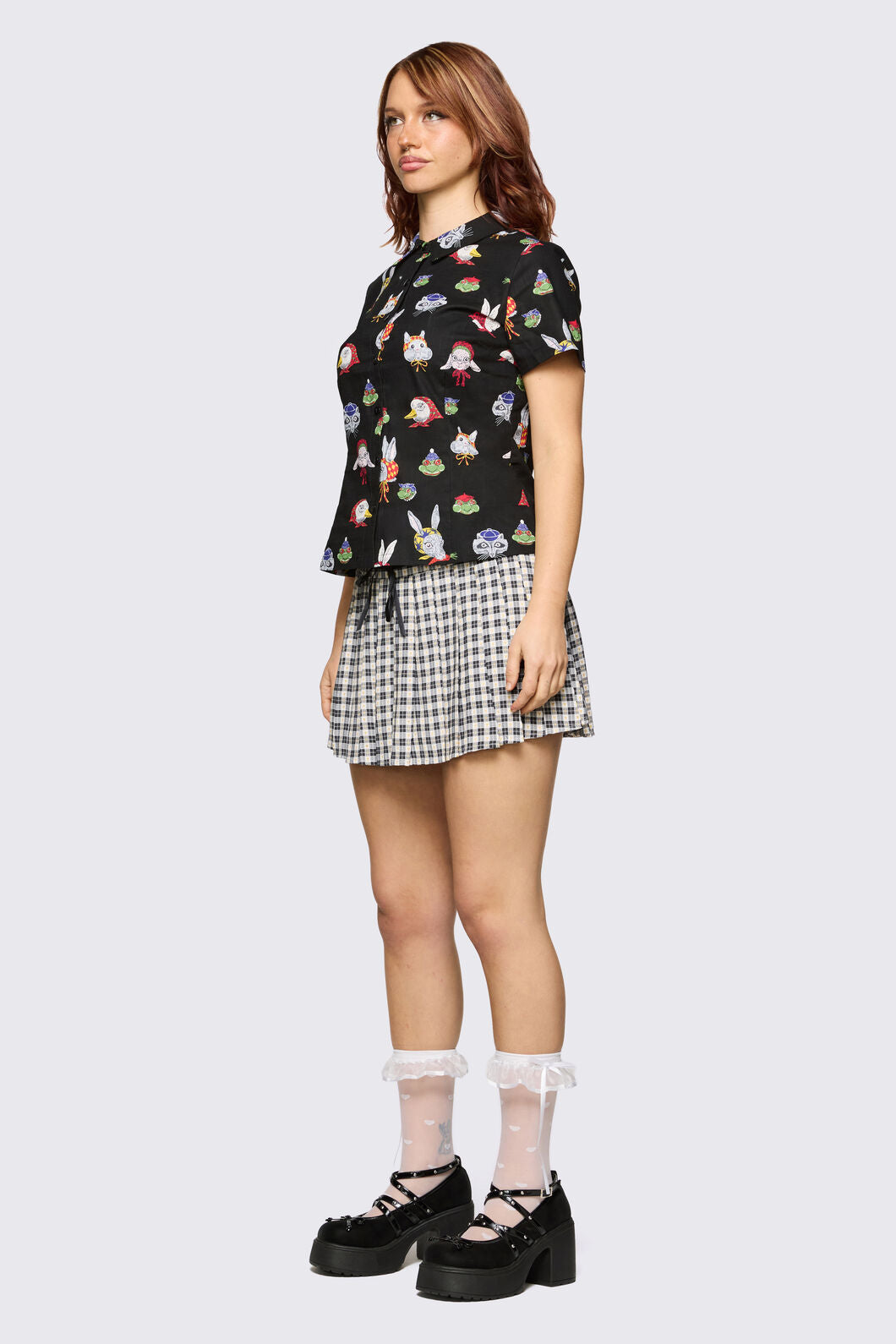 Dangerfield - Bonnet Cutie Blouse - black