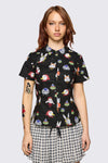 Dangerfield - Bonnet Cutie Blouse - black