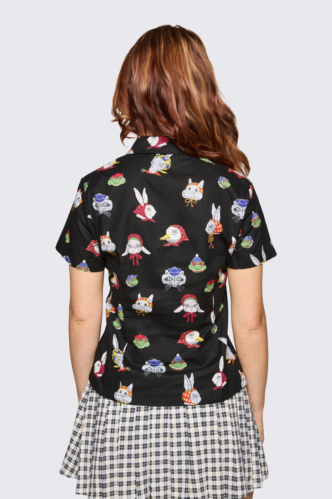 Dangerfield - Bonnet Cutie Blouse - black