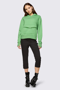 Dangerfield - Cute Frog Hoodie - green