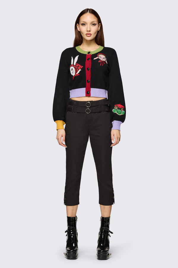 Dangerfield - Bonnet Cutie Cardi - black