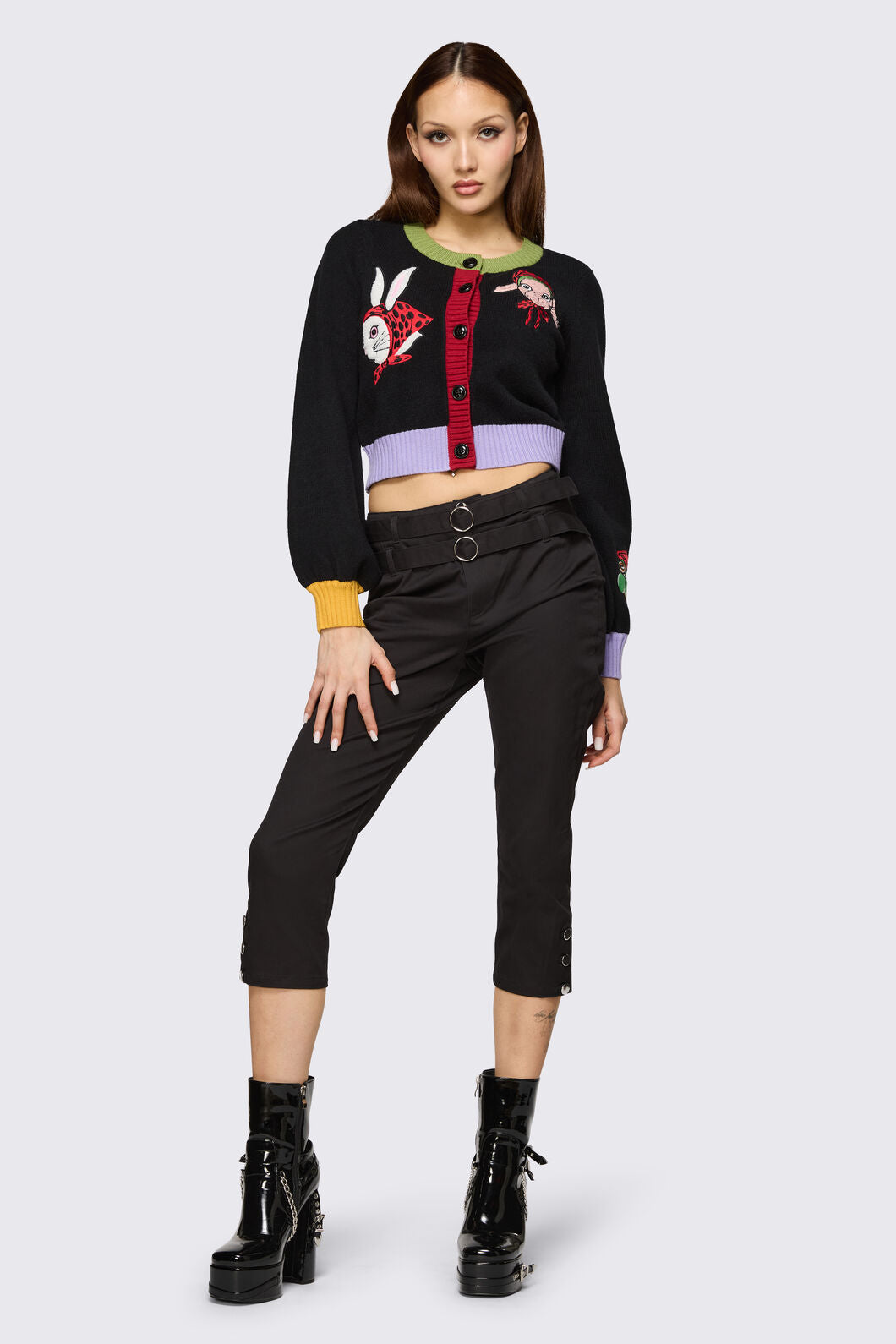 Dangerfield - Bonnet Cutie Cardi - black