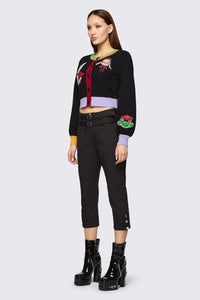 Dangerfield - Bonnet Cutie Cardi - black