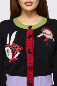 Dangerfield - Bonnet Cutie Cardi - black