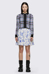 Dangerfield - Sketchy Tartan Knit Cardigan - multi