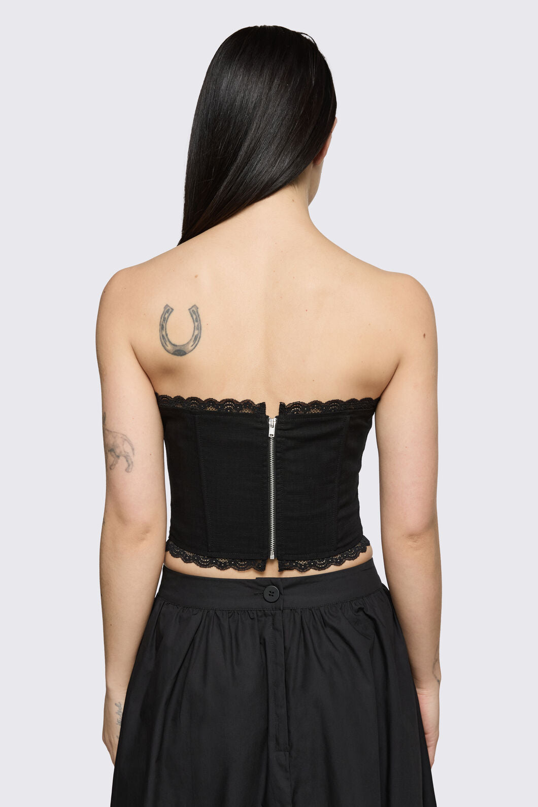 Dangerfield - Spectre Corset Top - black