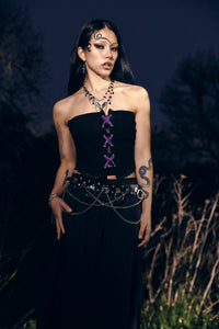 Dangerfield - Spectre Corset Top - black
