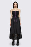 Dangerfield - Spectre Midi Skirt - black