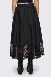 Dangerfield - Spectre Midi Skirt - black