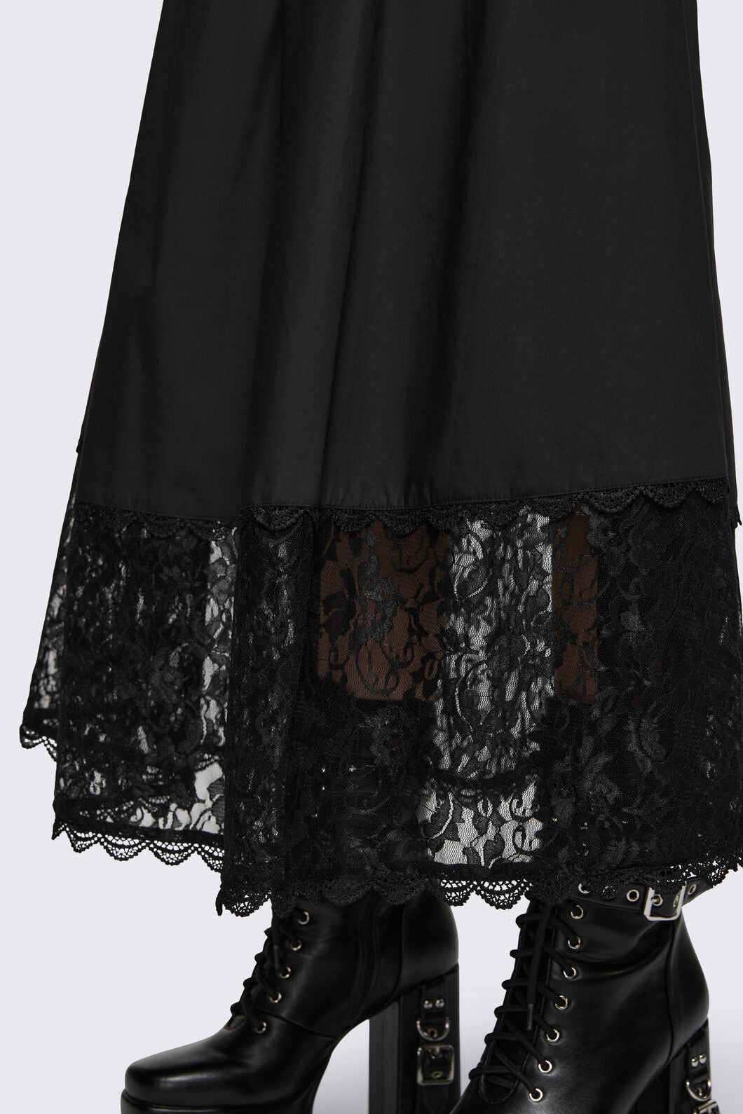 Dangerfield - Spectre Midi Skirt - black