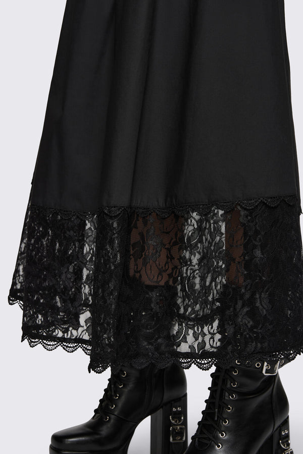 Dangerfield - Spectre Midi Skirt - black