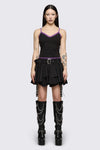 Dangerfield - Spectre Lace Tank - black
