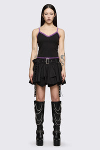 Dangerfield - Spectre Lace Tank - black