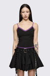 Dangerfield - Spectre Lace Tank - black